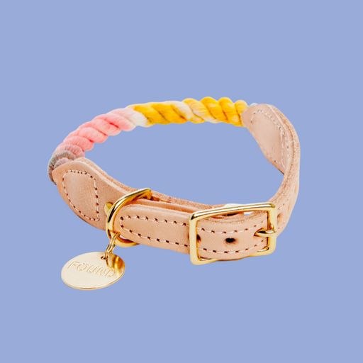 Rope Collar in Henri Ombre (Made in the USA)