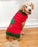 Barking Around the Christmas Tree Handknit Dog Sweater