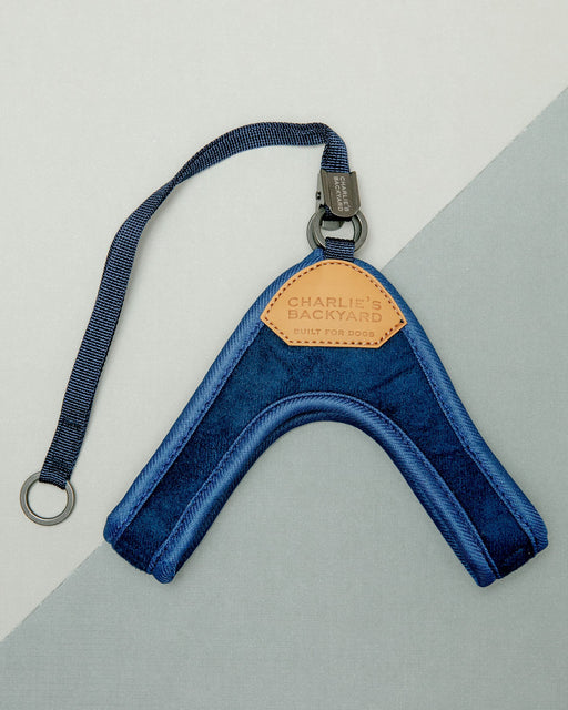 Adjustable Easy Dog Harness in Navy