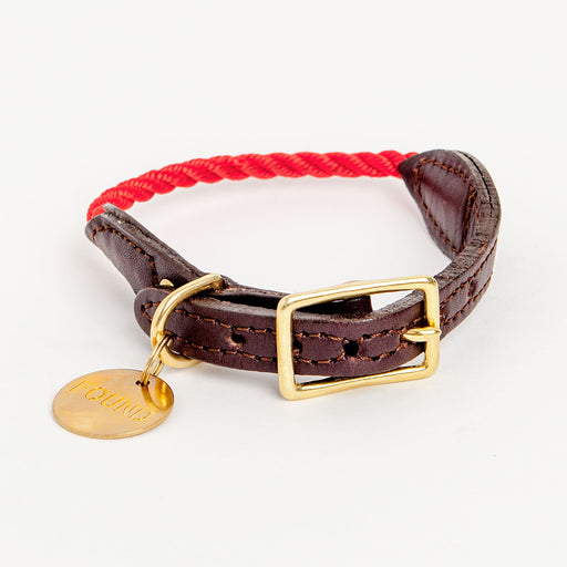 Rope Collar in Red (FINAL SALE)