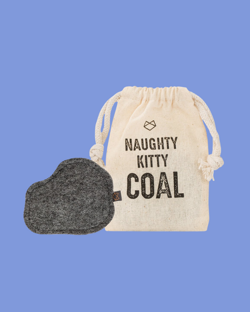 Naughty Kitty Coal Cat Toy (Made in the USA)