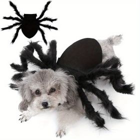 Halloween Spider Clothing Suitable For Cats And Dogs (Color: Black, size: M) Halloween Spider Clothing Suitable For Cats And Dogs (Color: Black, size: M)