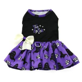 Halloween Dog Harness Dress - Too Cute to Spook (size: large) Halloween Dog Harness Dress - Too Cute to Spook (size: large)